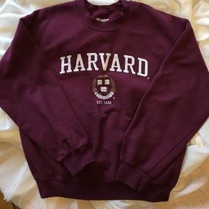 Sweatshirt Harvard maroon